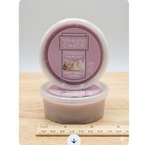 Yankee Candle Bunny Vanilla Cupcake Scenterpiece Easy MeltCup 2.2oz Lot of 2 New